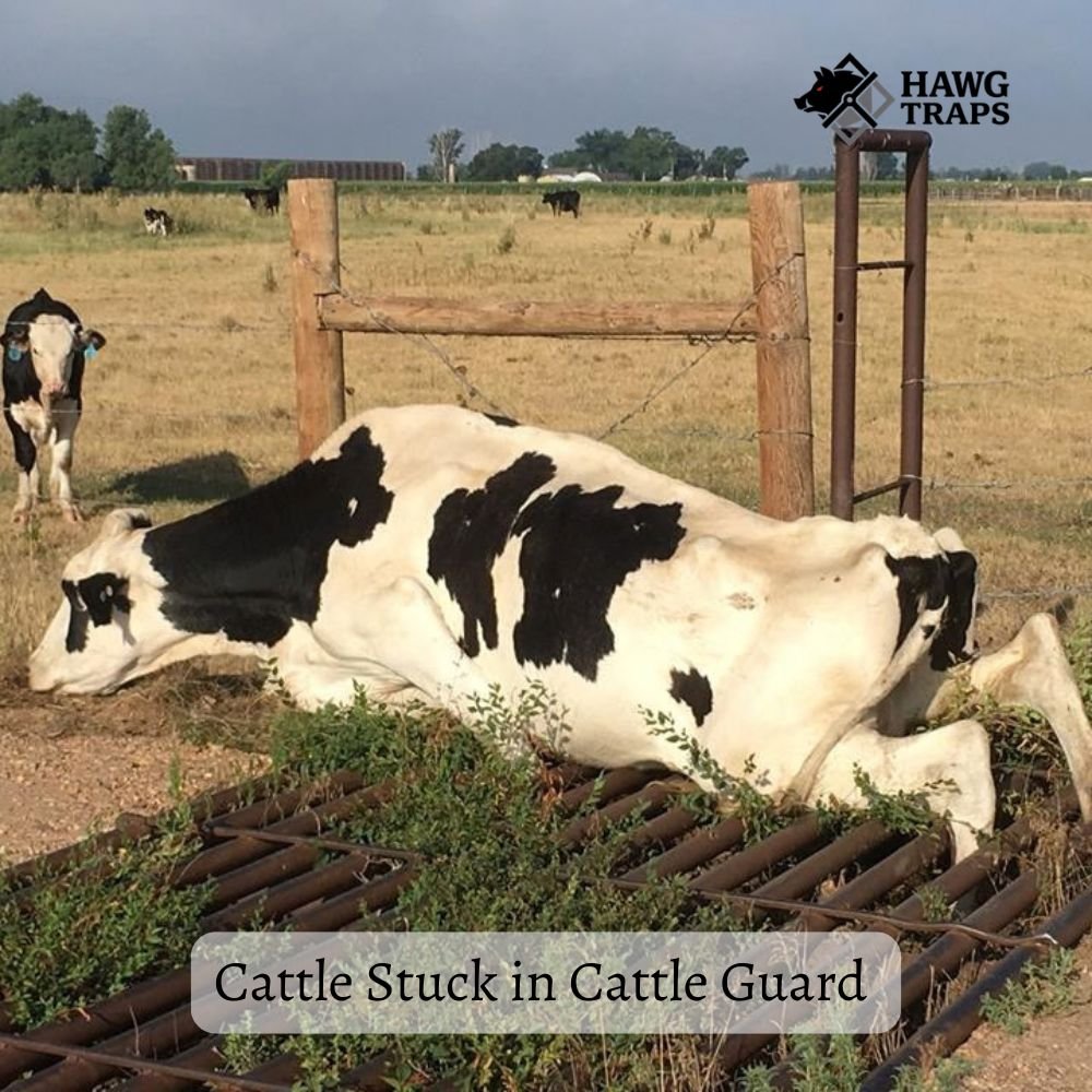 cattle stuck in cattle guards