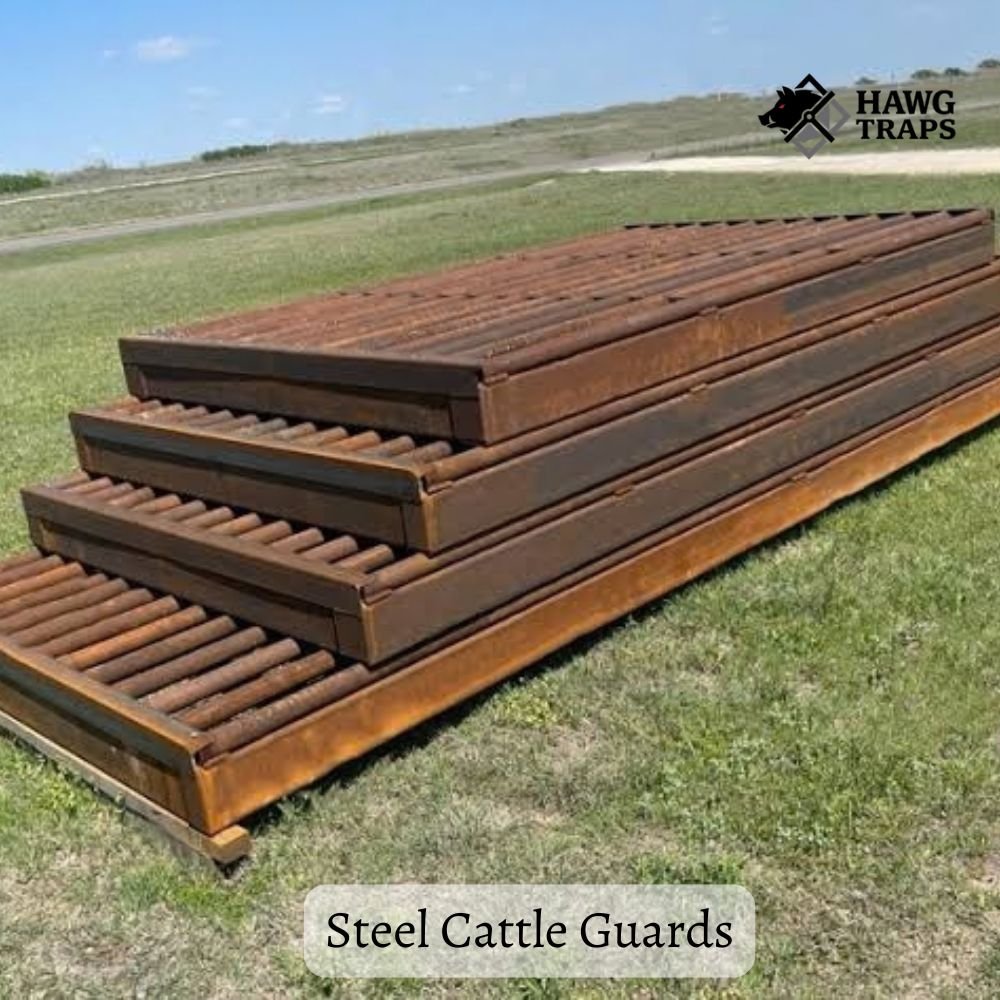 Steel cattle guards