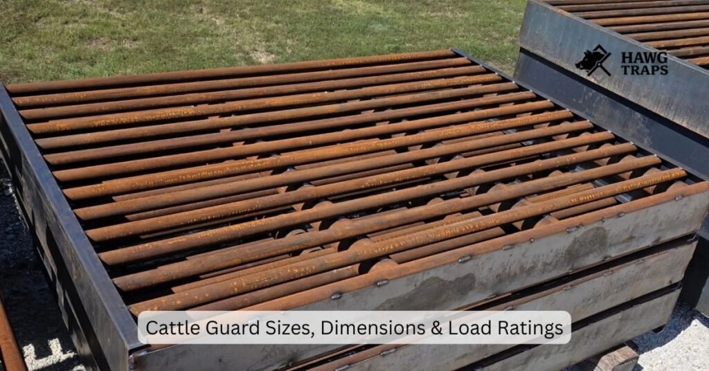 cattle guard sizes