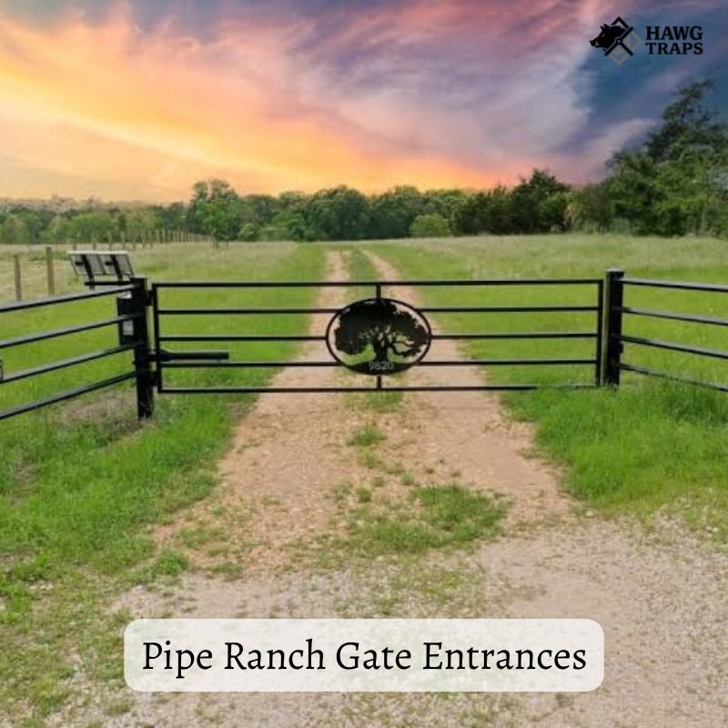 Pipe Ranch Gate Entrances