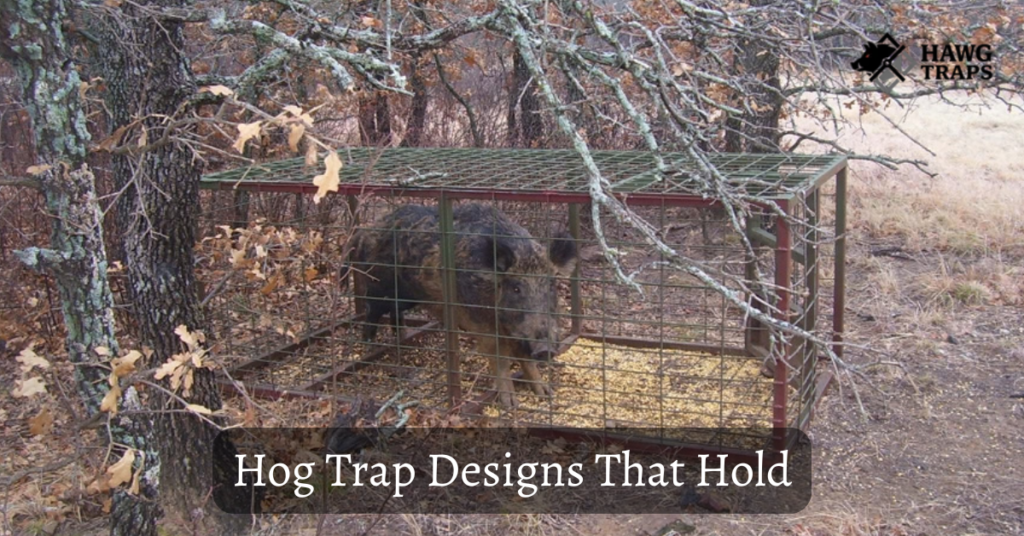 Hog Trap Designs That Hold