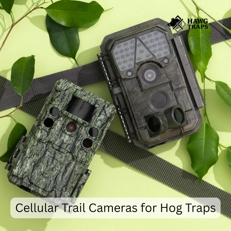 Cellular Trail Cameras for Hog Traps