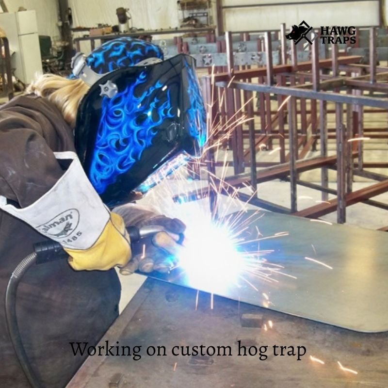 welding hog traps
